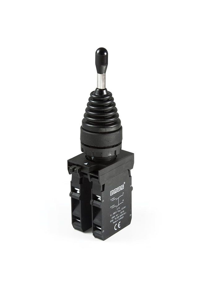 Emas CP707DJ40 22mm 4 Yönlü Plastik Kalıcı Joystick Buton