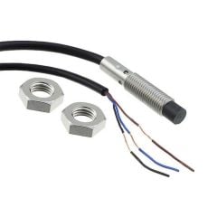 Omron E2B-S08KN04-WP-B2 2M M8 4MM PNP NC Kısa Gövde Çıkık Kafa Kablolu Endüktif Sensör
