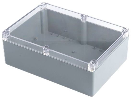 Altınkaya SE-264 265X185X95 MM IP67 Contalı Kutu Şeffaf Kapak